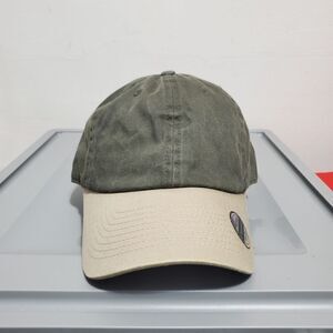 NWOT DAD UNISEX CAP HATGREEN/KHAKI STRAPBACK